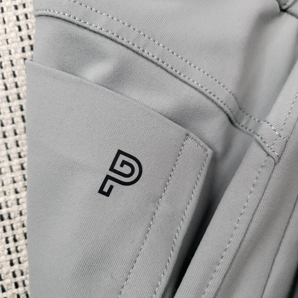 Public Rec Pants‎ Mens 40x28 Gray Chino Stretch Casual Travel Tech Golf Outdoor